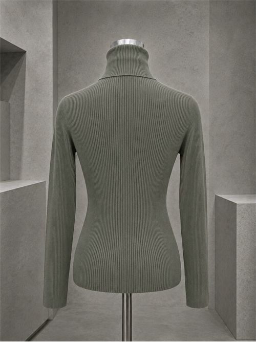 dolcevita costine viscosa KONTATTO | 3M0117VERDE OLIVA
